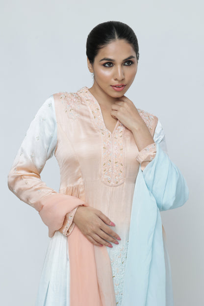 Nimra Kalidar Kurta Set