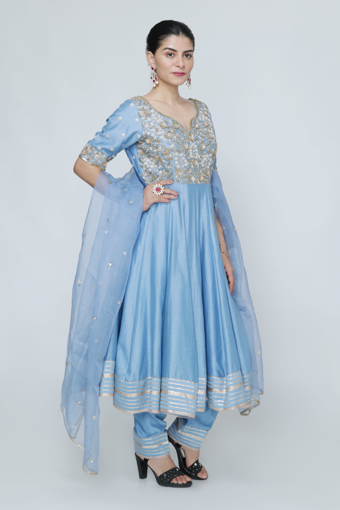 Tania Anarkali Set